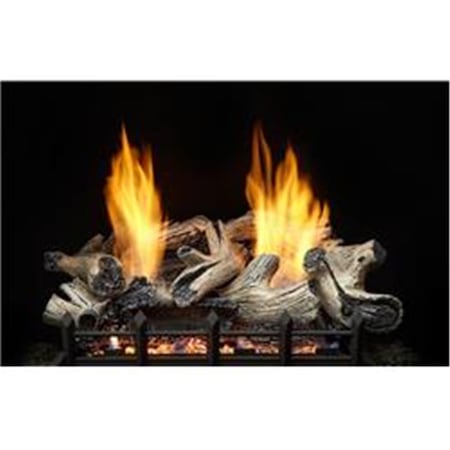 Monessen Hearth 18 in. Beachcomber Burncrete Refractory Log Set for Natural Blaze Vf 18 in. Burner - 6 Piece BC18-R